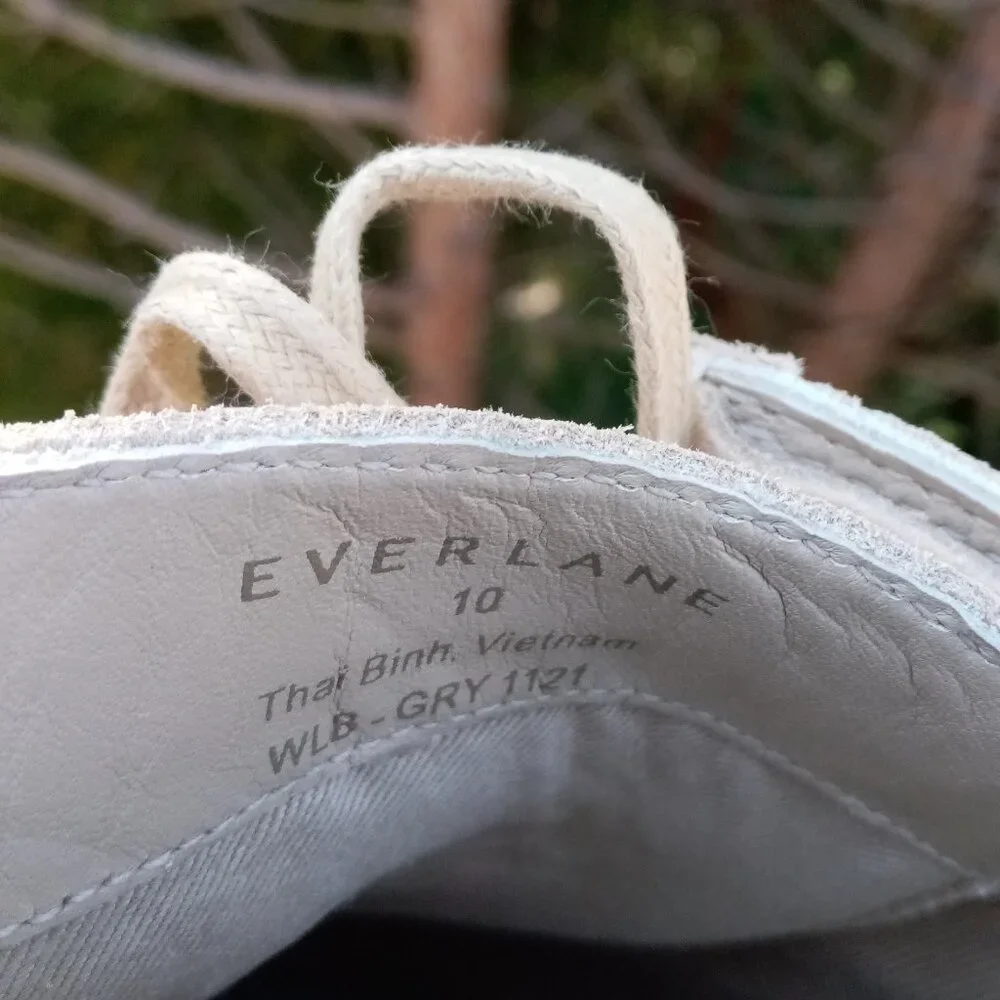 Everlane desert suede shoe sz 10 NEW